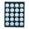 Longridge 20 Ball Perspex Golfball Anzeige - Klar