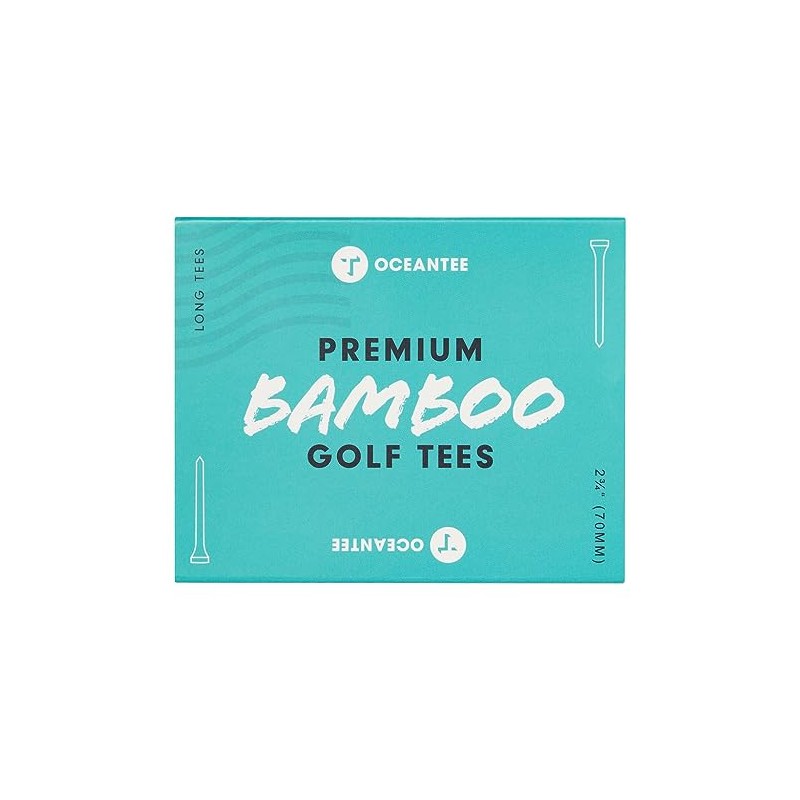 Ocean Tee OCEANTEE PREMIUM BAMBOO Golf Tee Boxed 70mm T-792