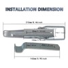 1 Pcs Trailer Gate Latch Handle Parts, RV Trailer Lift