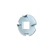 Pr-Mch Package of 25, 5/16" Anti-Turn Washers Square Shouldered Fasteners/Carriage