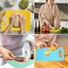 Xdealcozyxc 3 Pcs Small Plastic Chopping Board, 29 cm x