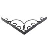 CENPEK 4 Pack Decorative Wall Shelf Brackets 8.3inch Heavy Duty