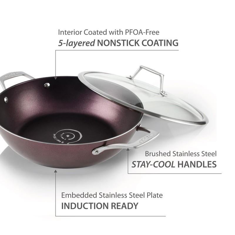 TECHEF - Art Pan Collection, 5 Qt / 12-in Nonstick