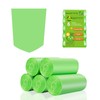 Compostable Kitchen Trash Bags 6-Gallon - Heavy Duty Medium Unscented