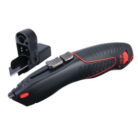 Performance Tool W689 BX5 Dual Safety Utility Knife - Durable and Ergonomic Design for Safe and Efficient Cutting Tasks