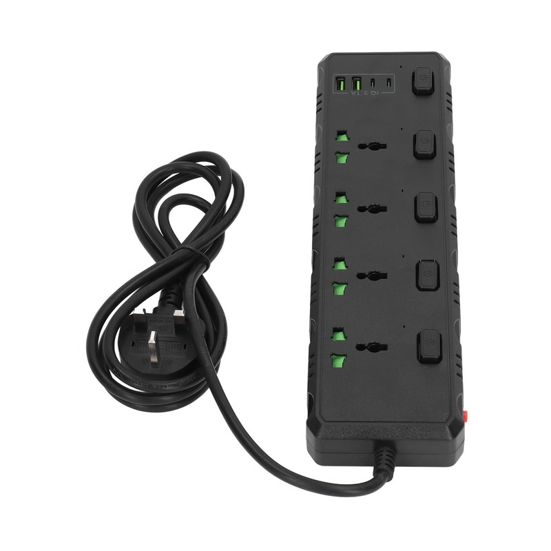 Power Strip Multifunction Universal USB PD PD Interface 110‑265V for