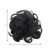 Messy Bun Synthetic Hair Piece Scrunchie - Black