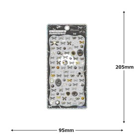 Kamio Japan Sticker Jewel Petit Drop Sticker BLANOIR 229059