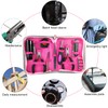 23 Pieces Pink Tool Kit, Comes with Pliers, Socket, Screwdriver,
