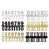 Operitacx 6pcs Clock Numerals Kit Arabic Number and Roman Number