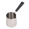 Coffee Milk Frothing Pitcher Cup 304 Stainless Steel Long Handle