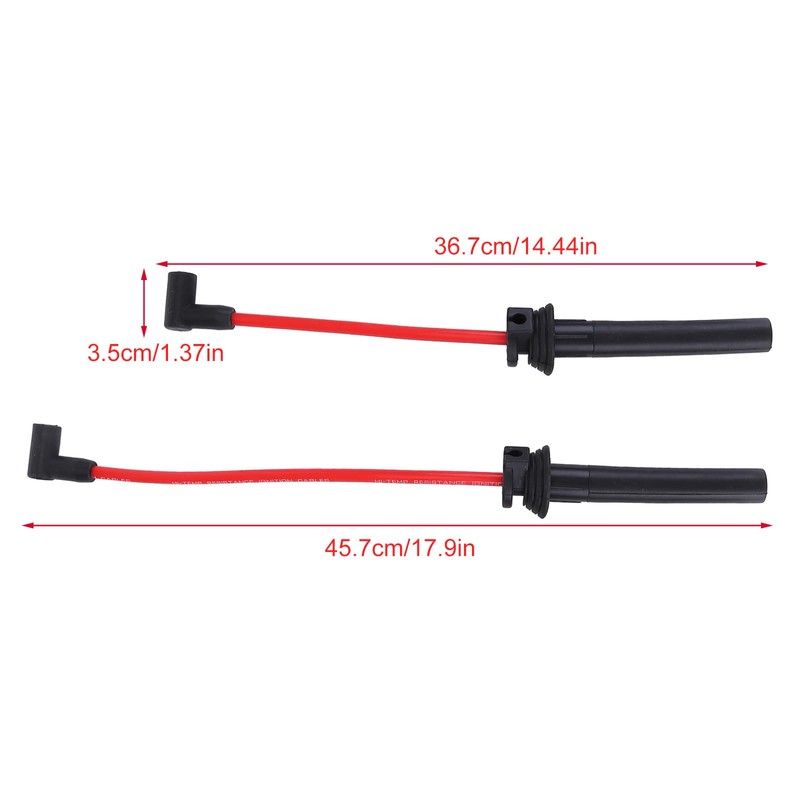 4PCS Ignition Cable Set 8.5mm for Mini One Cooper S