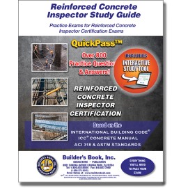 Reinforced Concrete Inspector QuickPass Study Guide with Interactive Program