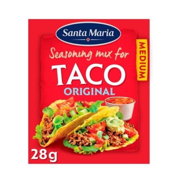 Santa Maria Medium Taco Seasoning 28 g x Packets