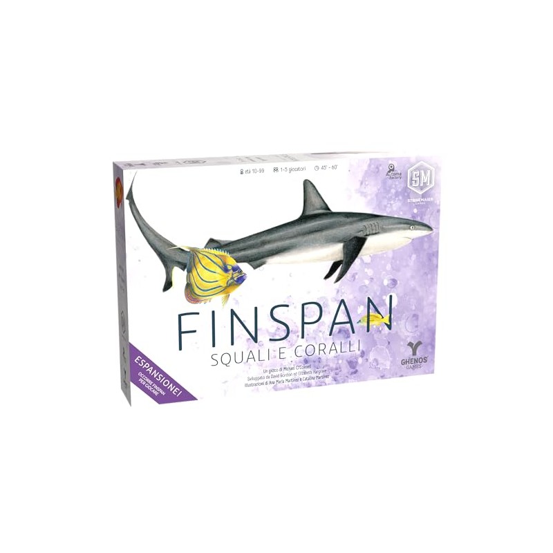 Finspan: Squali e Coralli - Gioco da Tavolo - Gioco