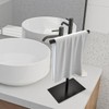 T Shape Countertop Towel Rack Modern Display Rack Towel Rack