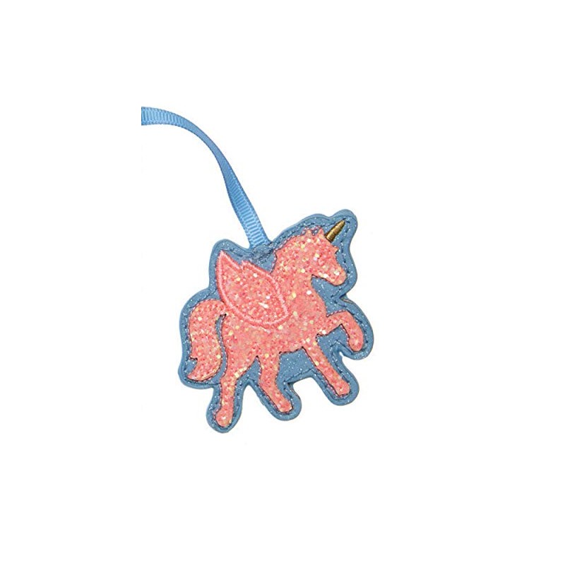 Smiggle Locking Notebook Diary Glam (Glitter Blue)