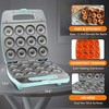 Baker's Friend Mini Donut Maker Machine, Bake 12 Mini Doughnuts,
