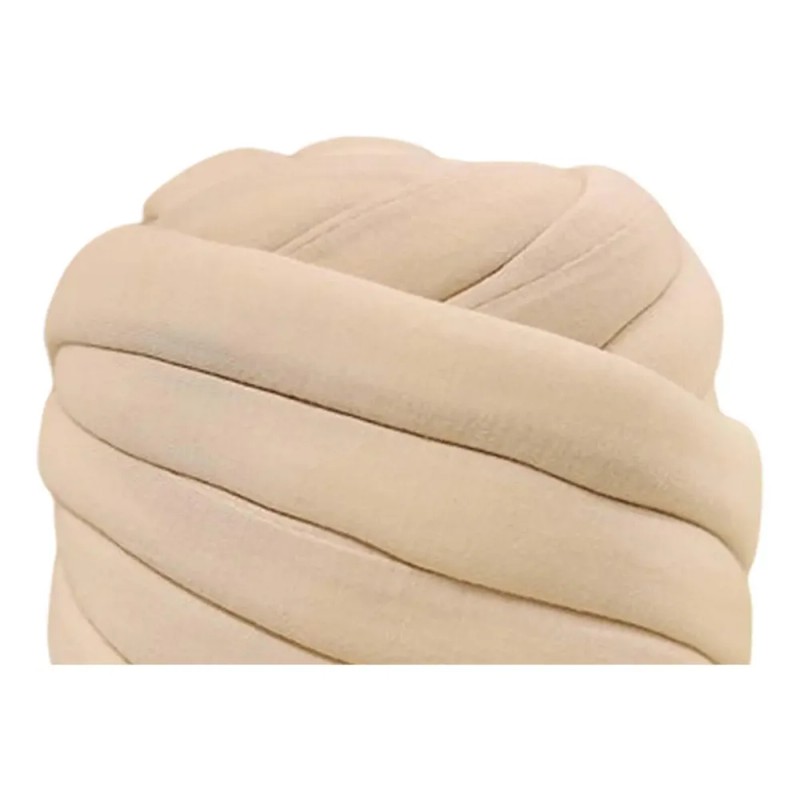 Hilo Grueso Hilo De Peso Hilo Voluminoso Duradero Beige