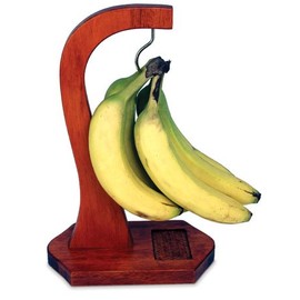 Mountain Woods Rattan Banana Hanger | Kitchen Countertop | Decor Stand