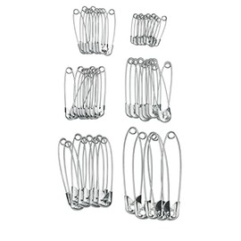 VBS Safety Pins Set 15-24-30-35-34-50 mm Needle Needles Sewing Staking Craft DIY for Clothing