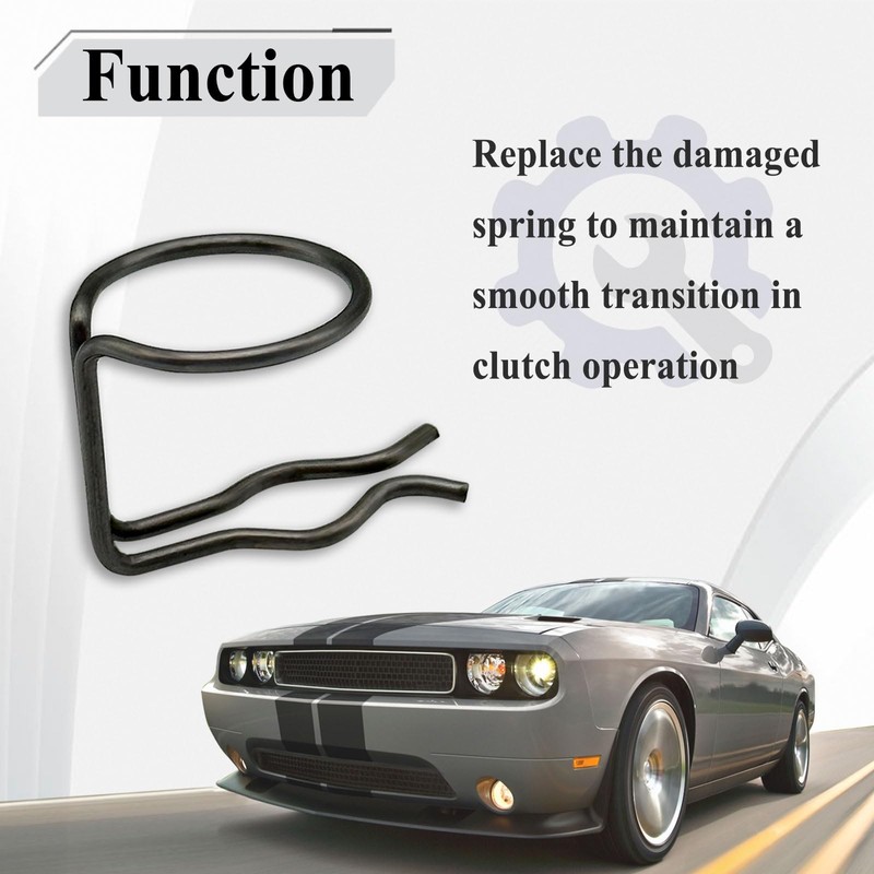 Ebrmeiwo 4 Pcs 4338855 Automotive Clutch Fork Return Spring, OEM