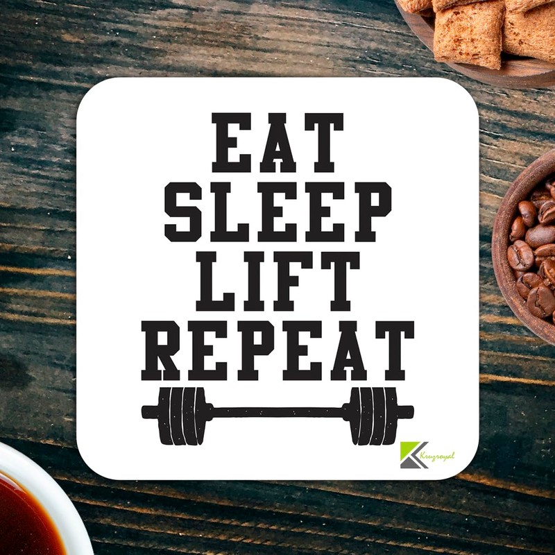 CS906 Eat Sleep Lift Repeat/Gift for Gym Lover Novelty Funny