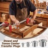 ISDVBUY 20 PCS Dowel Pins Center Point Set - Tenon