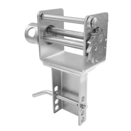 CUBELLIN Trailer Stake Pocket Winch 5400 lbs Capacity Heavy Duty Stake Pocket Winch Fits 1.5"x3" Stake Pockets for Flatbed Trailers and Trucks, 16200lbs Breaking Strength (1)