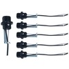 TWDRTDD E12 Light Socket-E12 Lamp Holder with 6 Inch Wire