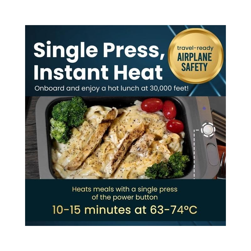 Hot Bento PLUS Self Heated Lunch Box and Food Warmer