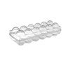 Best House Heavy Duty Clear Plastic Egg Storage Box, Egg