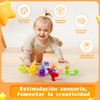 Betyked Juguetes de Ventosa para niños, Bloques de construcción de