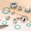 sourcing map 2Pcs M16x1.5 Inner Hex Head Pipe Fitting Plug,