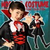 Party City Lovely Vampire Kids Cosplay, 47.2 inches (120cm), Black