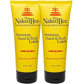 Naked Bee Orange Blossom Hand and Body Lotion (2 Pack) by The Naked Bee