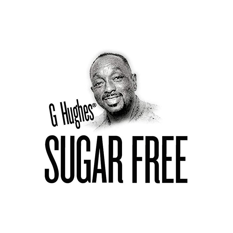 G Hughes BBQ Sauce SugarFree Maple Brown