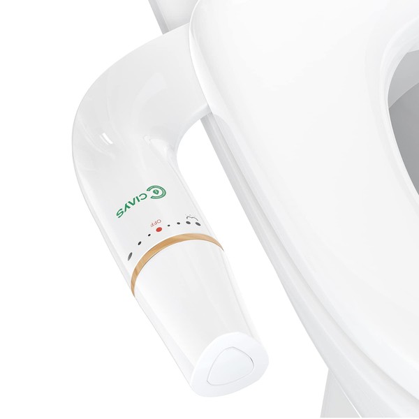 Ciays Bidet Attachment for Toilet Ultra-Slim Bidet Sprayer Non-Electric Dual