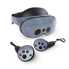 MightySkins Glossy Glitter Skin Compatible with Meta Quest Pro - Gradient Marble | Protective, Durable High-Gloss Glitter Finish | Easy to Apply, Remove, and Change Styles | Made in The USA