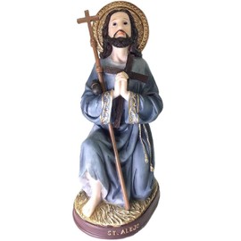 San Alejo Saint Alex Santo St Catholic Statue Figurine Religious 12" Inch Statue