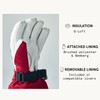 Hestra Juniors' Heli Ski Glove Red 7 by Hestra …