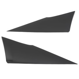 JMTAAT Rear Quarter Molding Cover Compatible with 2016-2022 Toyota Prius Prime AWD-e Replace for 62505-47012 62506-47012 Window Trim Panel Rear Triangular Cover Plate Outer Pillar Molding Left + Right