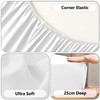 AR Ware Super King Fitted Sheet Non Iron Wrinkle, 25cm