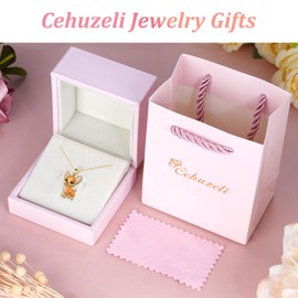Chihuahua Gifts 925 Sterling Silver Chihuahua Necklace Chihuahua Jewelry Chihuahua Gift for Women Birthday Gifts