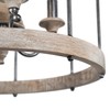 LNC Wood Chandeliers for Kitchen Island, Farmhouse Hanging Light Fixture