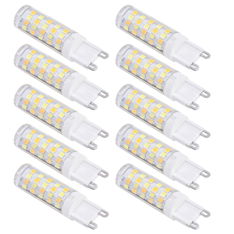 10PCS G9 LED Lamp Dimmable Ceramic LED Bulb Replace Halogen