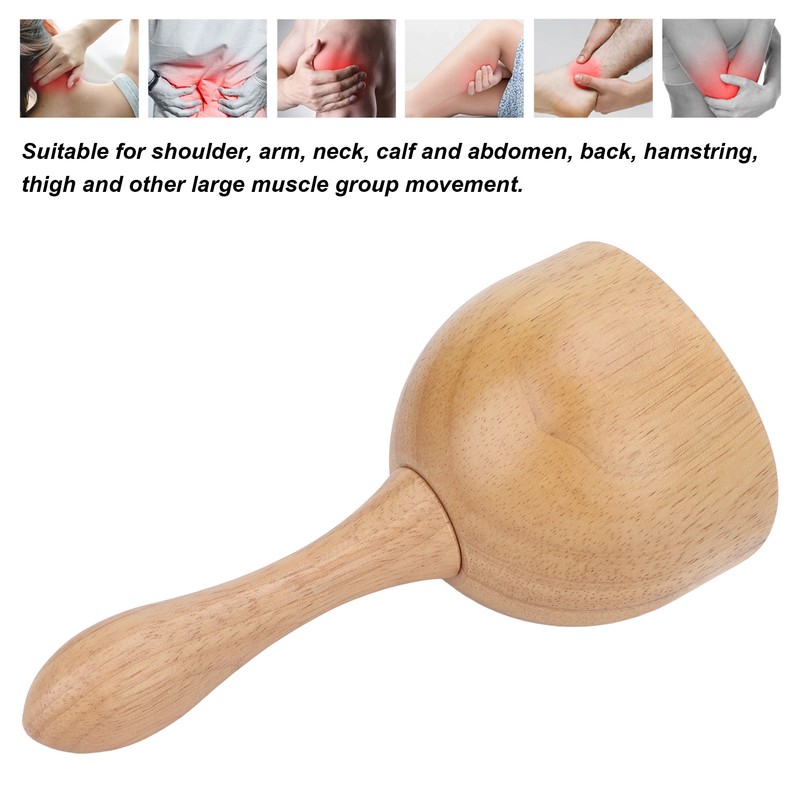 Wooden Massage Tool Cellulite Remover Lymphatic Drainage Fascia Massage Cup