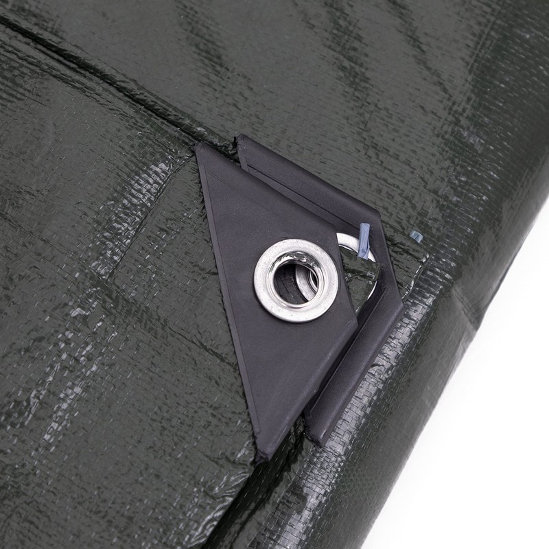 Kotap 15 x 30 Ft. Heavy-Duty Protection/Coverage Tarp, 8-mil, Reversible,