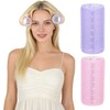 Lurrose 2 Rulos Para Cabello De Flequillo Rodillos Jumbo Sin