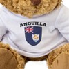 Big Red Egg ANGUILLA FLAG - Teddy Bear - Cute